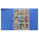 Booklet of 45 1972 Topps Baseball cards, EX-NM+