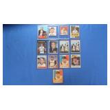 13 Danny Murtaugh cards, EX-Mint inc. 1950