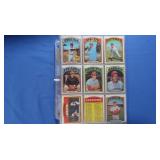 Booklet of 45 1972 Topps Baseball cards, EX-NM+
