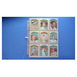 Booklet of 45 1972 Topps Baseball cards, EX-NM+