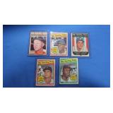 Lot of 5 vintage mixed sporting news cards VG-EX