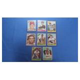 Lot of 8 1966 Baseball cards, VG-EX inc. Kaline,