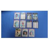 Lot of mixed stars inc. 1952 Vern Law, 5 1970