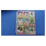 Booklet of 45 1975 Topps Baseball stars VG-NM