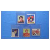 Lot of 5 RARE vint. cards. G-VG inc. 1948