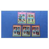 Lot of 5 1975 Rookie cards VG-NM inc. (3)