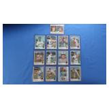 13 1973 Vintabe stars, VG-NM inc, Rivers, Lyle,