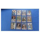 12 1973 Vintage stars, EX inc. Berra, Blyleven,