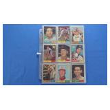 Booklet 45 1961 Topps Baseball Cards EX-NM