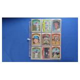Booklet of 45 1972 Topps Baseball cards, EX-NM+