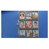 Booklet of 45 1971 Topps Baseball Cards EX-NM