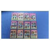 Lot of 12 1975 Topps Rookie cards,EX-NM+ inc. (2)