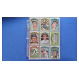 Booklet of 45 1972 Topps Baseball cards, EX-NM+