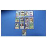 13 1976 stars EX-NM inc. Aaron, Munson, Carter,