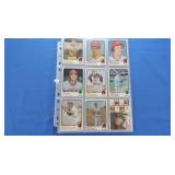 Booklet of 45 1973 Topps Baseball cards, EX-NM+