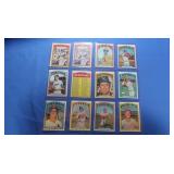 Lot of 1972 vint. stars inc. Carlton, (2) Jackson