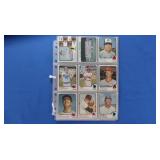 Booklet of 45 1973 Topps Baseball cards, EX-NM+
