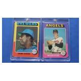 Lot of 2 Baseball  1975 Legends, NM-Mint, Ryan &
