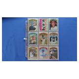 Booklet of 45 1972 Topps Baseball cards, EX-NM+