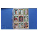 Booklet of 45 1972 Topps Baseball cards, EX-NM+