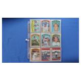 Booklet of 45 1972 Topps Baseball cards, EX-NM+
