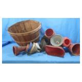 Large Lot of Funnels