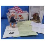Annalee Doll Society Felt Doll-NIB&Annalee Sand