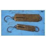 Antique Spring Balance Hanging Scales