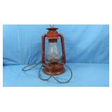 Vintage Red Dietz WFS No. 129 Electric Lamp