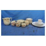 Hall's Kitchenware,Sango China,Chapel Rose