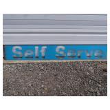 Amoco signs 10x73" Self Serve