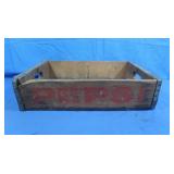 Vintage Pepsi Wooden Box 18.5x12x4.5"