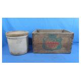 Vintage Canada Dry Wooden Box 18x12x10.5"&Vintage