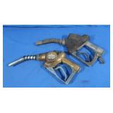 Vintage Gas Pump Handles,one marked Amoco