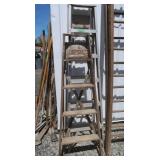6' Aluminum Ladder,5' Wooden Ladder