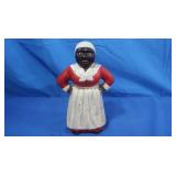 Cast Iron Black Americana Mammy Coin Bank