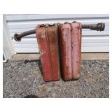 2 Vintage Jerry Cans&Spouts