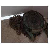 Vintage Manual Chain Hoist