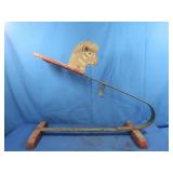 Vintage Rocking Horse, 36x14x28