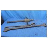 36" Open End Wrench 1 3/4",Pry Bar