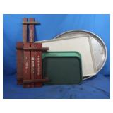 Vintage Wooden Sides for Radio Rodeo Wagon,Trays