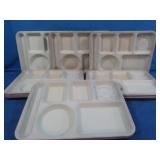 13 Vintage Lunch Cafeteria Trays