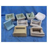 Ceramic Toilet Paper Holders,Soap Dishes&more