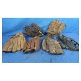 Vintage Baseball Gloves