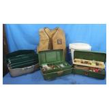 2 Tackle Boxes w/contents,1 Tacklebox,Life