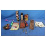 Asst Vintage Games,Ring toss,Cribbage Board,Pick