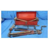 Metal Tool Bar w/asst Tools