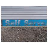 Amoco signs 10x73" Self Serve
