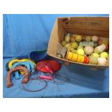 Rubber/Plastic Horse Shoes,Tennis Balls,Badmitton