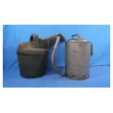 Large Plastic&Metal Oil Can